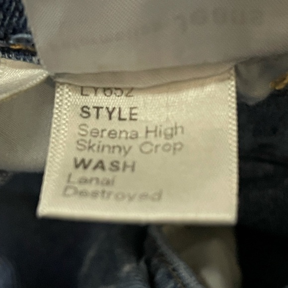 Reformation Serena High Skinny Crop Jeans Size 31 - Picture 2 of 9